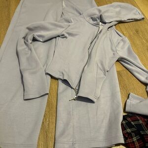 Laveder  Hoodie and Pants Set